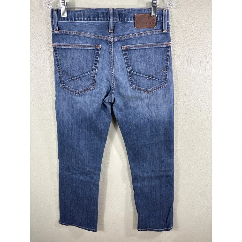 BKE Jake Straight Men's Size 31S Straight Leg Blue Medium Wash Denim Pants Jeans